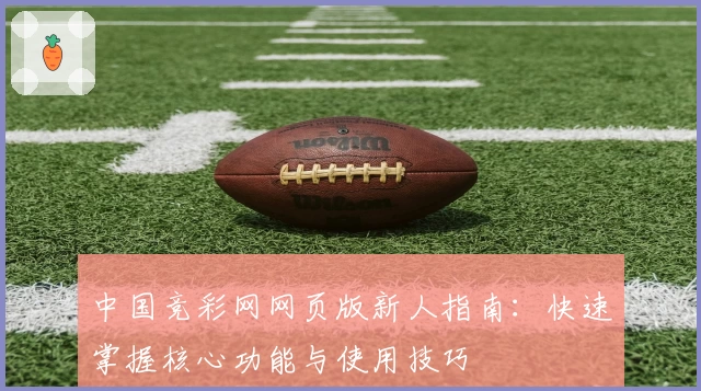 中国竞彩网网页版新人指南：快速掌握核心功能与使用技巧
